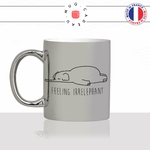 mug-tasse-silver-argenté-feeling-irrelephant-elephant-flemme-drole-mignon-animal-noir-fun-café-thé-idée-cadeau-original-personnalisé-min