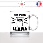 tasse-mug-en-verre-transparent-lama-no-prob-llama-problem-drole-mignon-animal-noir-fun-café-thé-idée-cadeau-original-personnalisé2-min
