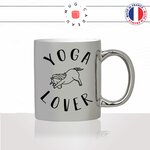 mug-tasse-silver-argenté-argent-licorne-pose-yoga-lover-sport-pilate-meditation-mignon-animal-noir-fun-café-thé-idée-cadeau-original-personnalisé2-min