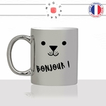 mug-tasse-silver-argenté-argent-ours-bonjour-matin-reveil-dessin-drole-mignon-animal-noir-fun-café-thé-idée-cadeau-original-personnalisé-min