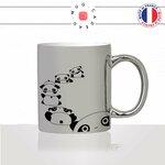 mug-tasse-silver-argenté-argent-ours-panda-roulade-dessin-drole-mignon-animal-noir-fun-café-thé-idée-cadeau-original-personnalisé2-min