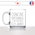 mug-tasse-en-verre-transparent-glass-confiné-prisonnier-covid-vaccin-confinemant-collegue-femme-homme-idée-cadeau-fun-cool-café-thé-original