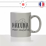 mug-tasse-argent-argenté-silver-hakuna-mon-matelas-matin-reveil-humour-collegue-copines-femme-homme-idée-cadeau-fun-cool-café-thé2-min