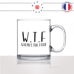 mug-tasse-en-verre-transparent-glass-wtf-what-the-fuck-where-is-the-food-gourmand-pizza-chocolat-collegue-humour-idée-cadeau-fun-cool-café-thé2-min