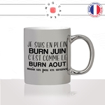 mug-tasse-argent-argenté-silver-burnout-burn-juin-aout-été-travail-collegue-amie-bureau-vacance-influenceur-humour-idée-cadeau-fun-cool-café-thé2