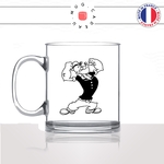 mug-tasse-en-verre-transparent-glass-popeye-epinards-musculation-fort-garcon-dessin-animé-mignon-enfant-humour-idée-cadeau-fun-cool-café-thé