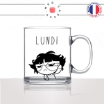 mug-tasse-en-verre-transparent-glass-super-nana-lundi-collegue-travail-week-end-dessin-animé-mignon-femme-humour-idée-cadeau-fun-cool-café-thé2