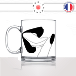 mug-tasse-en-verre-transparent-glass-femme-levres-langue-célibataire-sexy-doigt-bouche-decoration-abstrait-idée-cadeau-fun-cool-café-thé