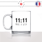 mug-tasse-en-verre-transparent-glass-heure-miroir-touche-ton-nez-make-a-wish-voeux-onze-heures-humour-idée-cadeau-fun-cool-café-thé