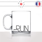 mug-tasse-en-verre-transparent-glass-run-anglais-cours-courir-sport-escape-séchaper-original-humour-idée-cadeau-fun-cool-café-thé