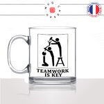 mug-tasse-en-verre-transparent-glass-team-work-is-key-alcool-apero-collegue-potes-amis-mecs-homme-boire-humour-idée-cadeau-fun-cool-café-thé