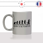mug-tasse-argent-argenté-silver-born-to-be-pompier-evolution-humaine-singe-primate-metier-volontaire-humour-idée-cadeau-fun-cool-café-thé-min