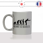mug-tasse-argent-argenté-silver-born-to-boules-pétanque-evolution-humaine-singe-primate-humour-idée-cadeau-fun-cool-café-thé-min