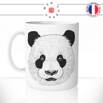 mug-tasse-ref16-panda-tete-poils-animal-cafe-the-mugs-tasses-personnalise-anse-gauche