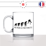 mug-tasse-en-verre-transparent-glass-né-pour-la-trottinette-evolution-humaine-singe-sport-garcon-bike-humour-idée-cadeau-fun-cool-café-thé