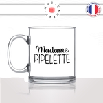 mug-tasse-en-verre-transparent-glass-femme-madame-pipelette-maitresse-ecole-collegue-copine-humour-idée-cadeau-fun-cool-café-thé