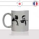 mug-tasse-argent-argenté-silver-film-américain-culte-pulp-fiction-mia -jimmy-vincent-jules-flingue-idée-cadeau-fun-cool-café-thé