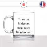 mug-tasse-en-verre-transparent-glass-film-les-visiteurs-tu-es-un-laideron-mais-tu-es-bien-bonne-femme-humour-idée-cadeau-fun-cool-café-thé