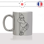 mug-tasse-argent-argenté-silver-film-série-simpsons-homer-pompier-dance-sexy-fireman-metier-idée-cadeau-fun-cool-café-thé