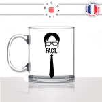 mug-tasse-en-verre-transparent-glass-série-the-office-dwight-cravate-lunettes-schrute-fact-michael-scott-idée-cadeau-fun-cool-café-thé
