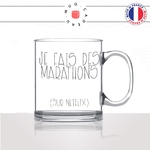 mug-tasse-en-verre-transparent-glass-sport-marathons-netflix-séries-films-sportif-canapé-humour-idée-cadeau-fun-cool-café-thé2