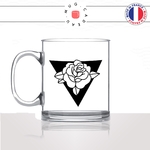 mug-tasse-en-verre-transparent-glass-fleur-fleurs-flower-bouton-de-rose-triangle-noir-dessin-decoration-mignon-joli-idée-cadeau-fun-cool-café-thé