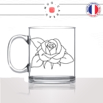 mug-tasse-en-verre-transparent-glass-fleur-fleurs-flower-rose-noire-dessin-decoration-mignon-joli-idée-cadeau-fun-cool-café-thé