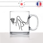 mug-tasse-en-verre-transparent-glass-femme-part-de-pizza-soirée-film-série-télé-sexy-pizz-4-fromages-chevre-idée-cadeau-fun-cool-café-thé2