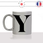 mug-tasse-argent-argenté-silver-initiale-Y-yann-yanick-yves-homme-femme-prenom-lettre-collegue-original-idée-cadeau-fun-cool-café-thé
