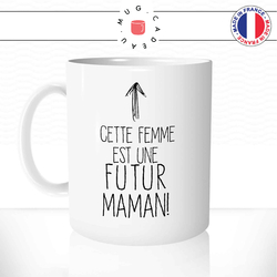 Mug Cette Femme Est Une Futur Maman Naissance Mug Cadeau