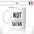 nottodaysatan