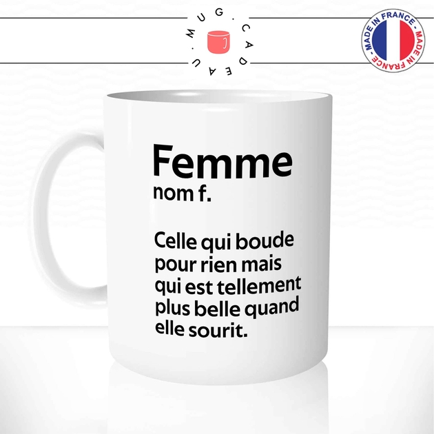 Mug Madame Boudeuse - Femmes - Mug-Cadeau