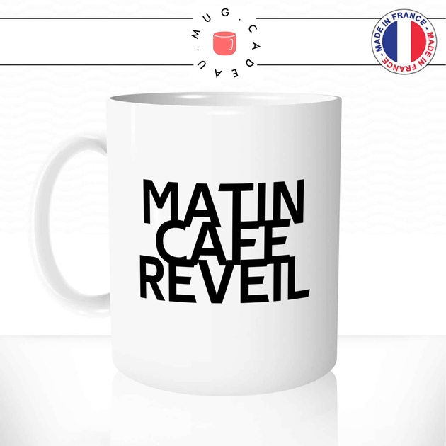 Mug Réveil Sexy - Citations/Café/Matin - Mug-Cadeau