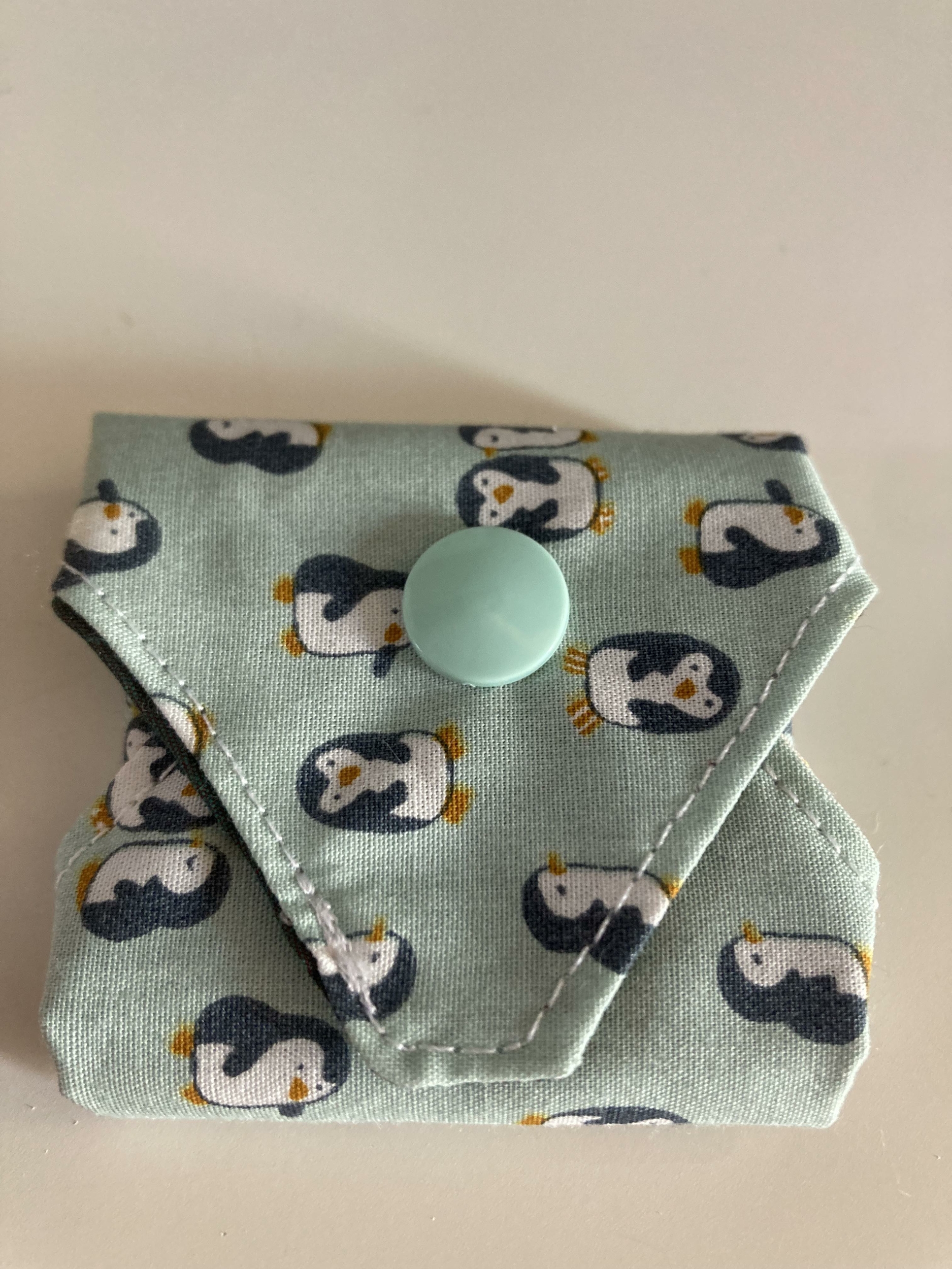 mini protege slip lavable pingouin vert eau