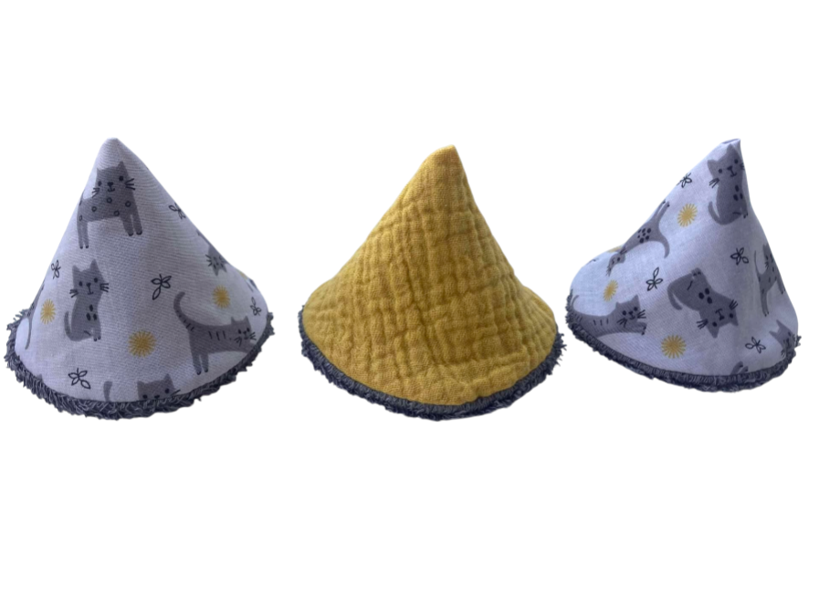 trio cones pipi coton eponge bambou chats2
