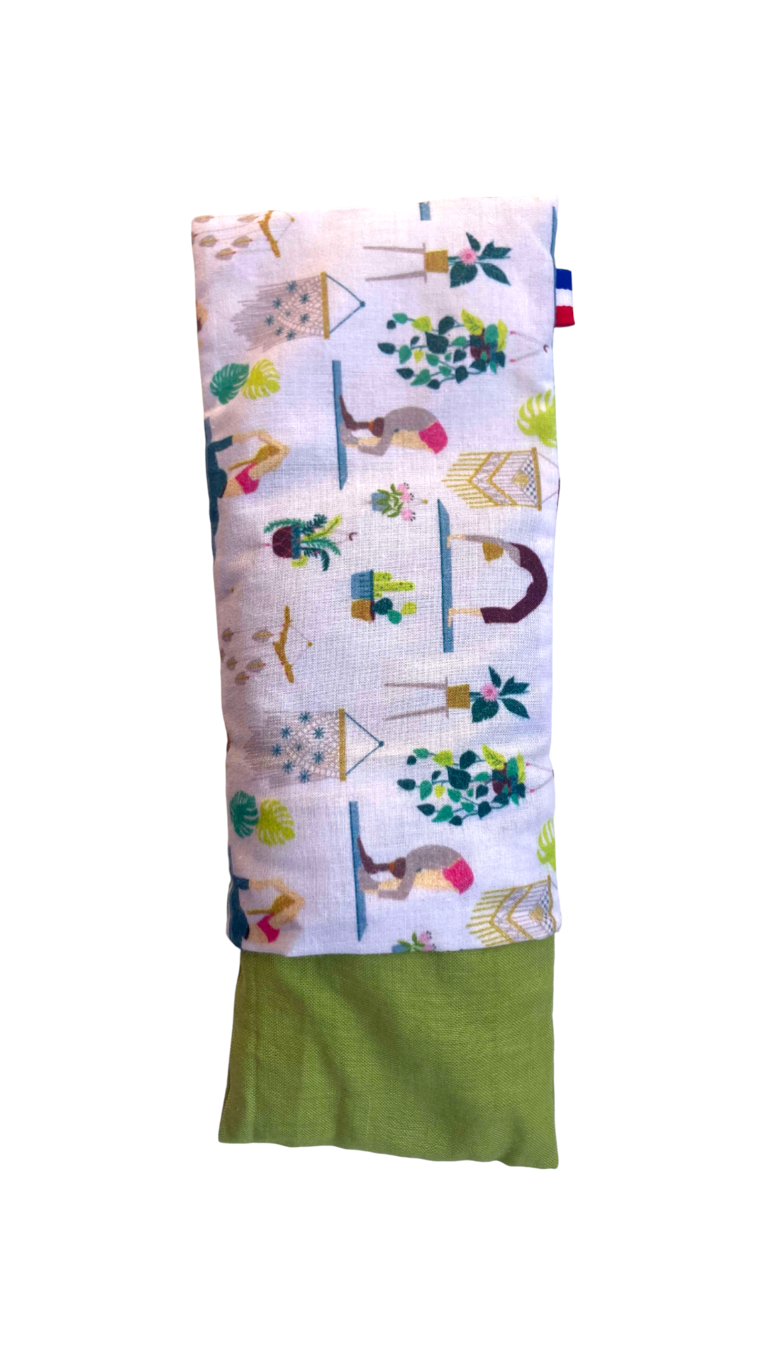 coussin yeux relaxant eye pillow yoga yogi dehoussable