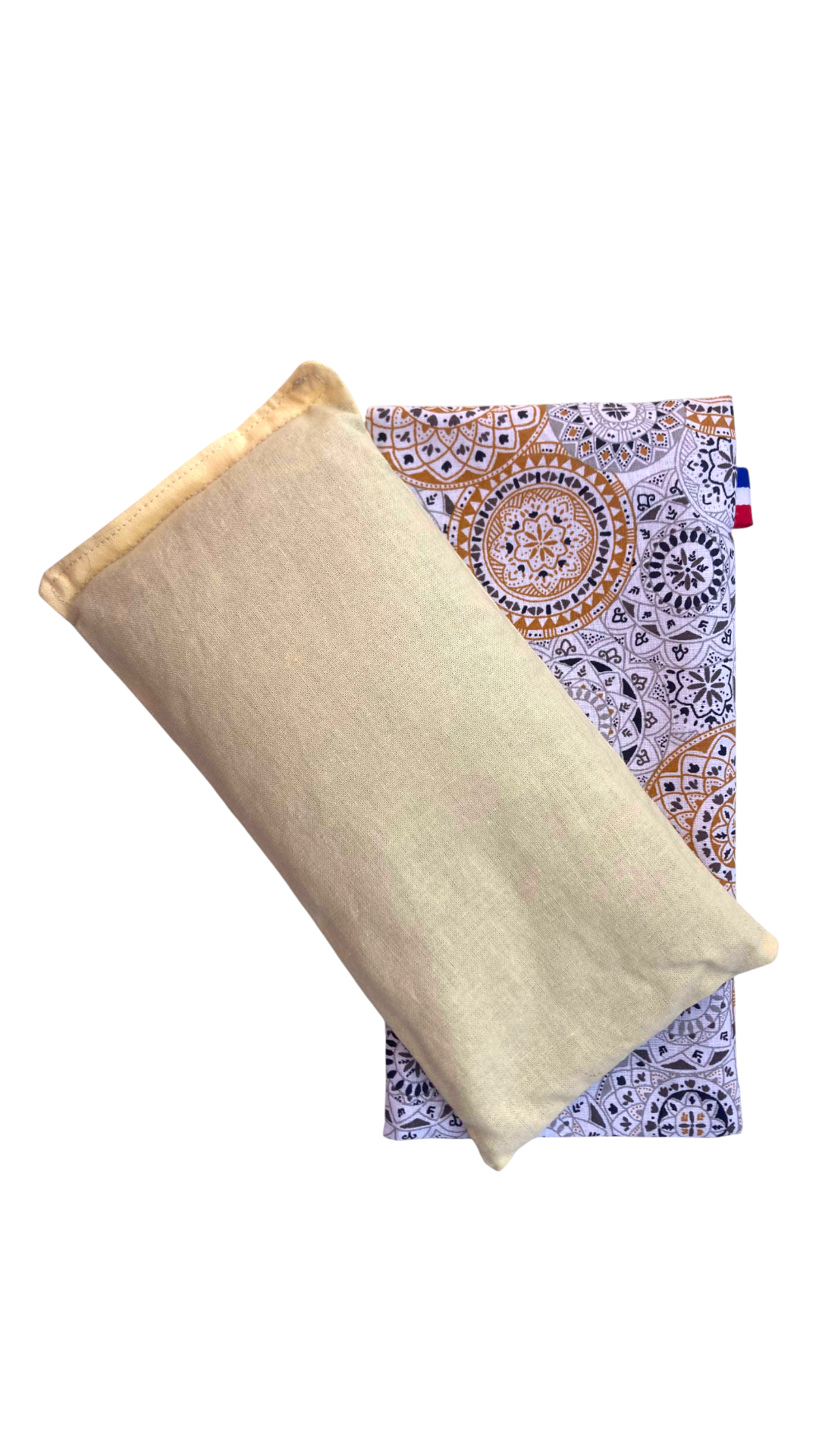 coussin yeux relaxant eye pillow yoga mandala dehoussable