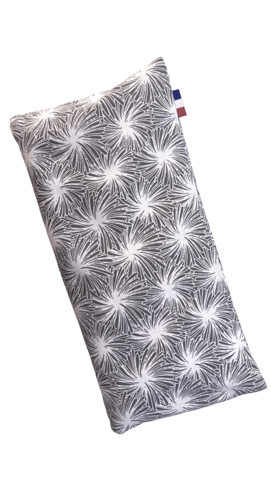 coussin yeux relaxant eye pillow yoga oursins gris dehoussable(1)