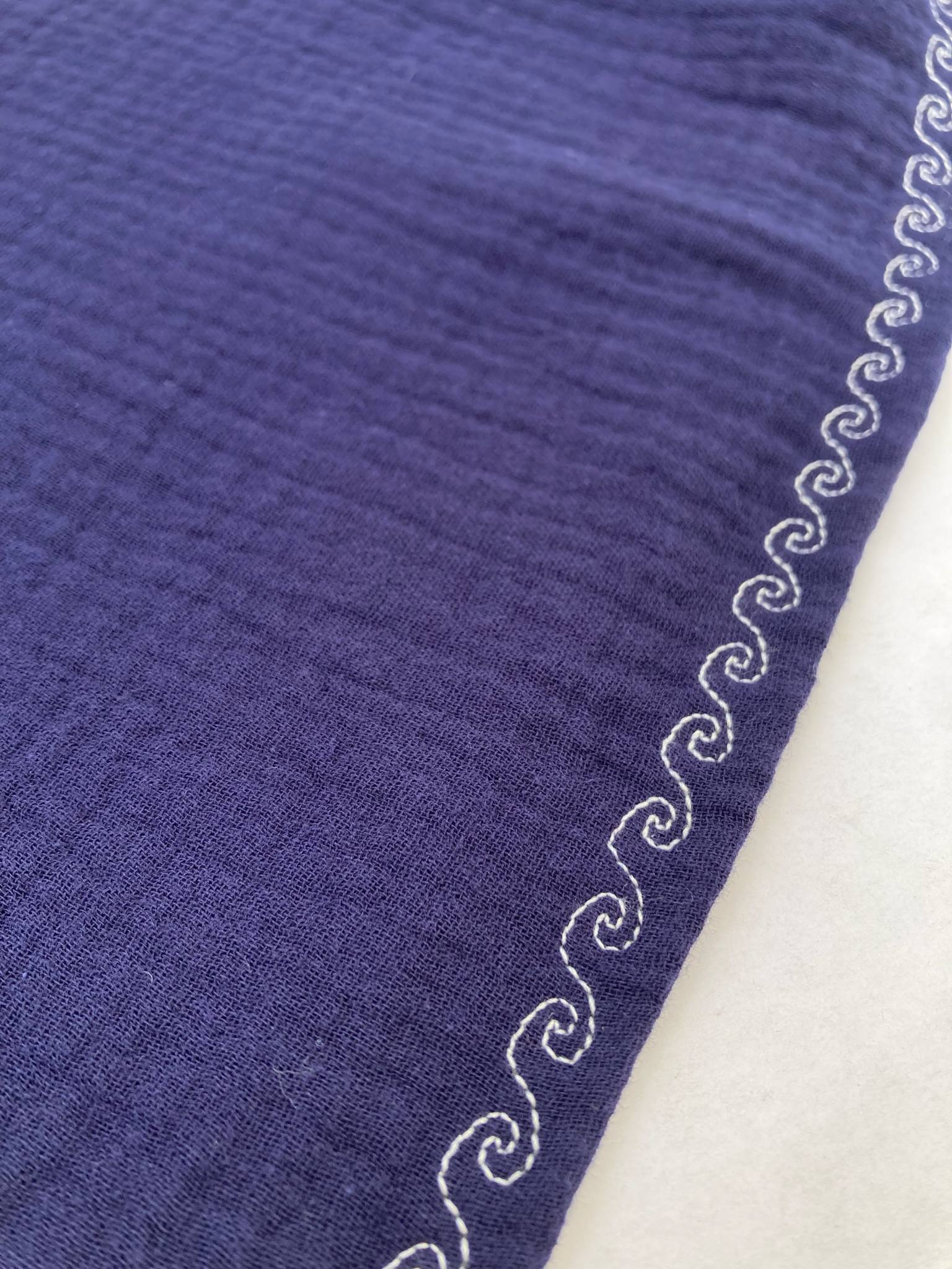 detail broderie