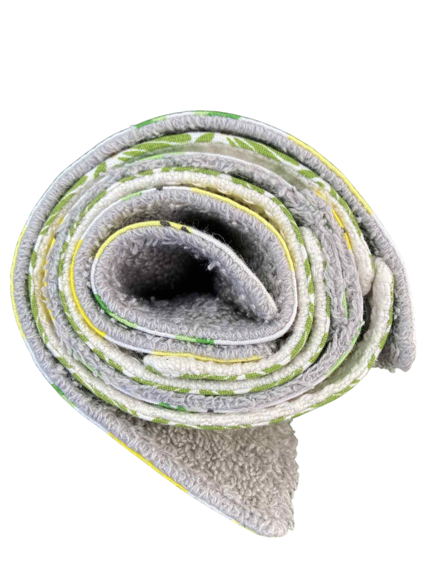 essuie tout 5 feuilles eponge nid abeille mix citrons eventail vert(1)