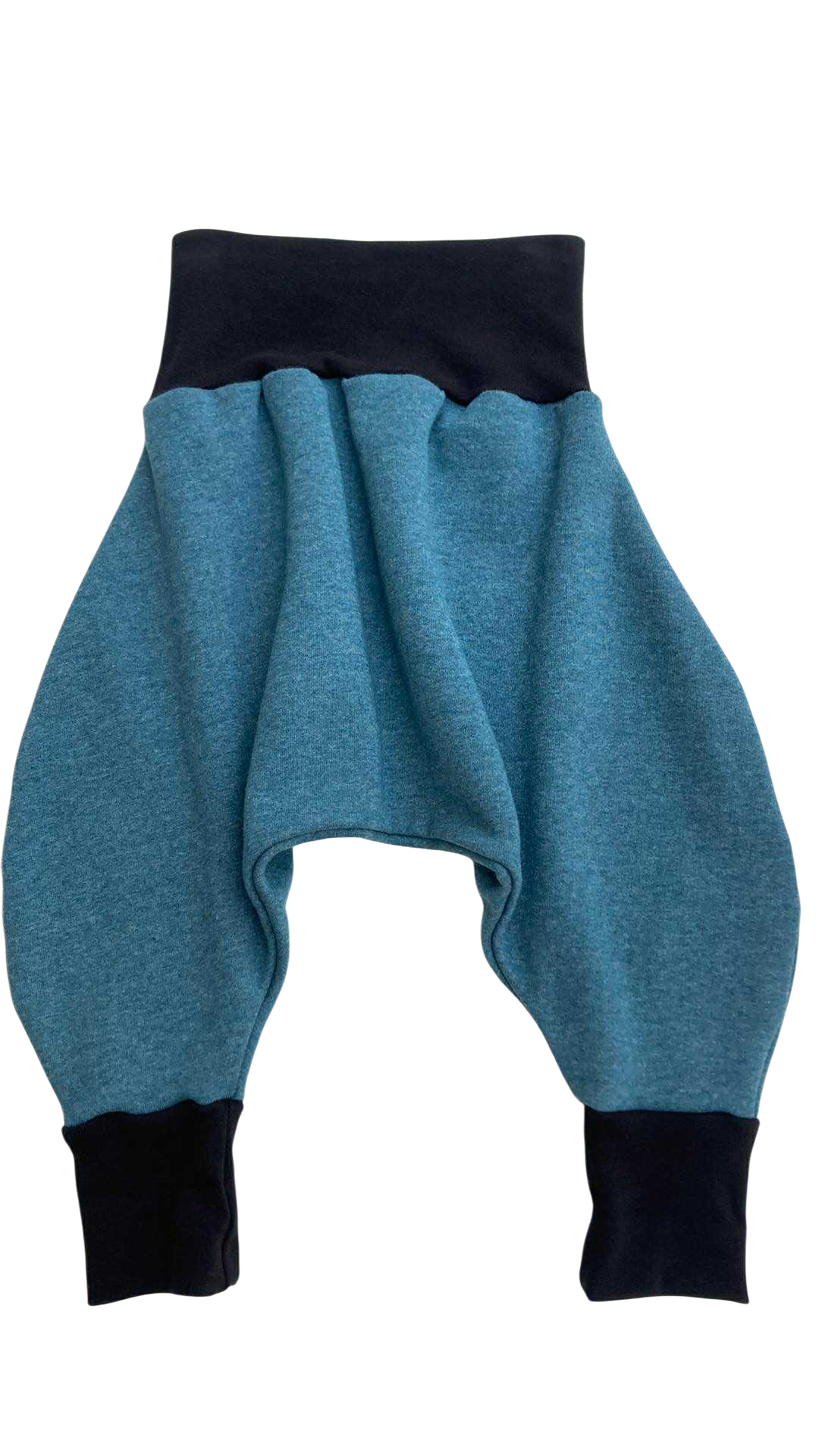 sarouel molleton bleu noir