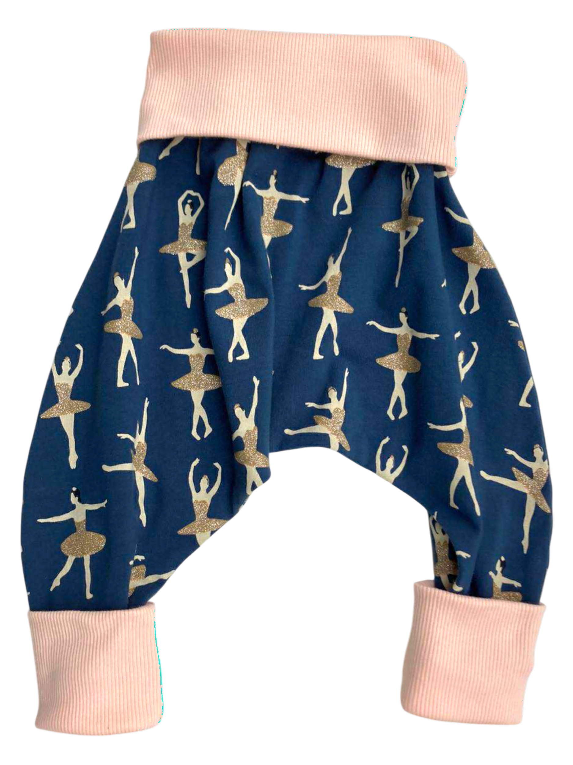 sarouel jersey danseuses bleu rose