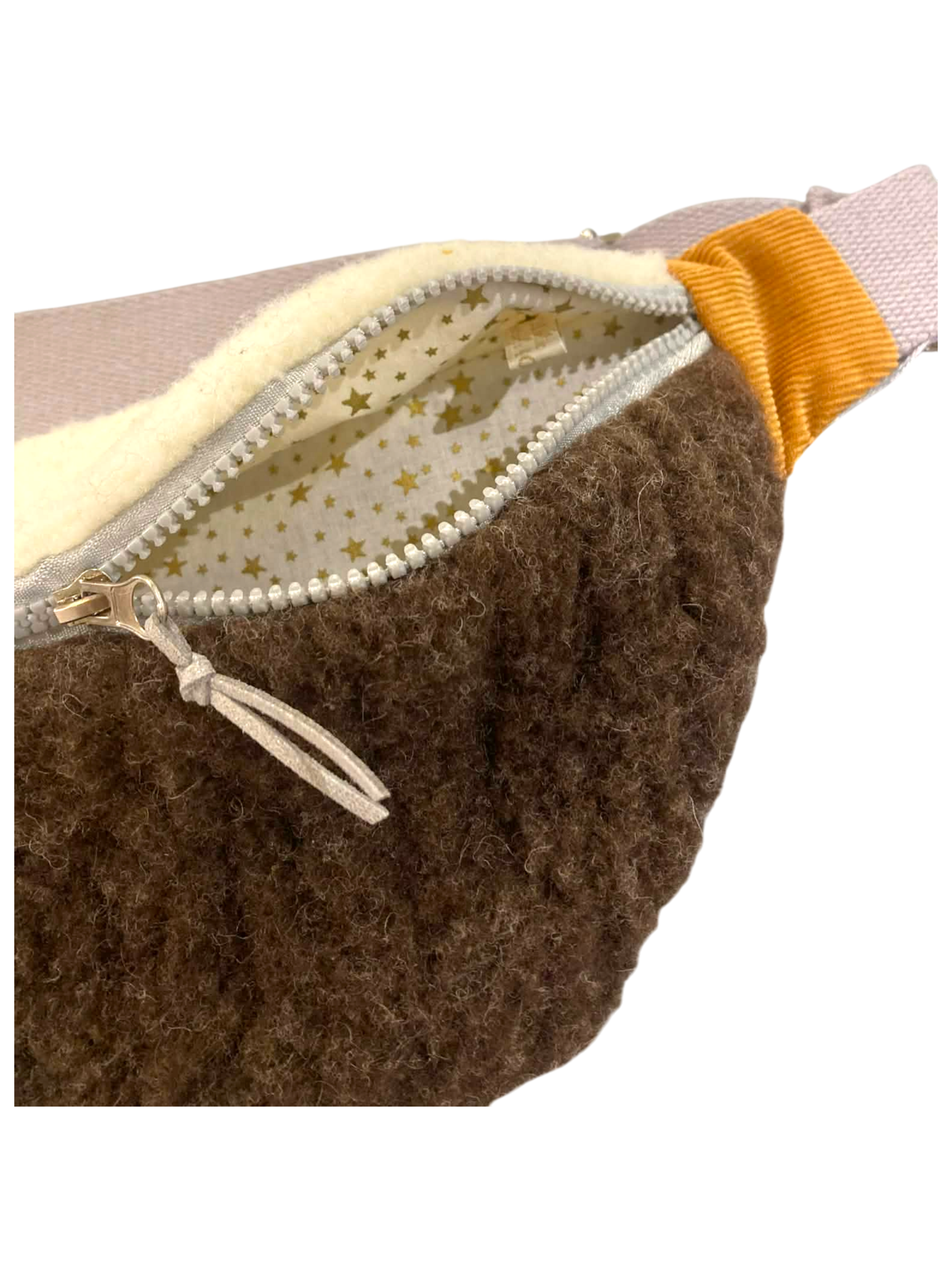 sac banane artisanal laine moutonpyrénées