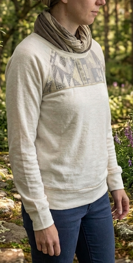sweat chanvre beige