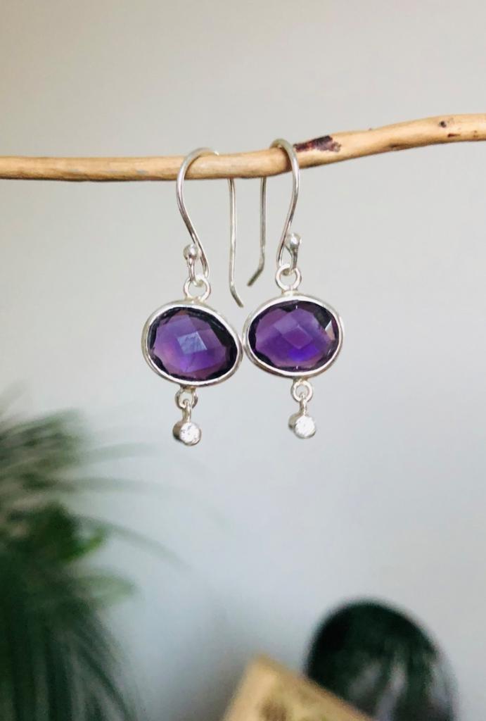 boucles amthystes zircon argent2