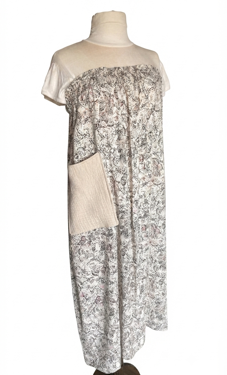robe bustier papillons créatrice landes france unique