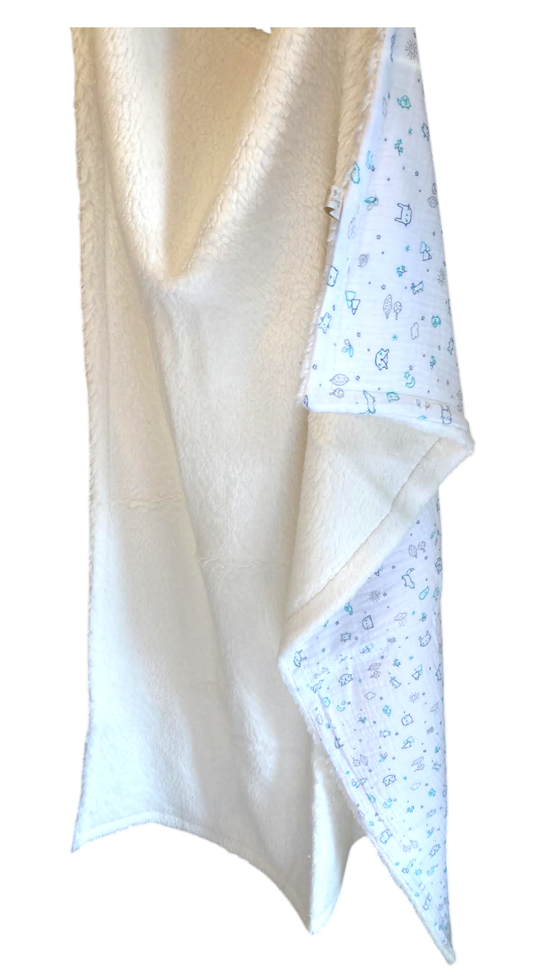 couverture plaid bébé coton bio gaze motifs