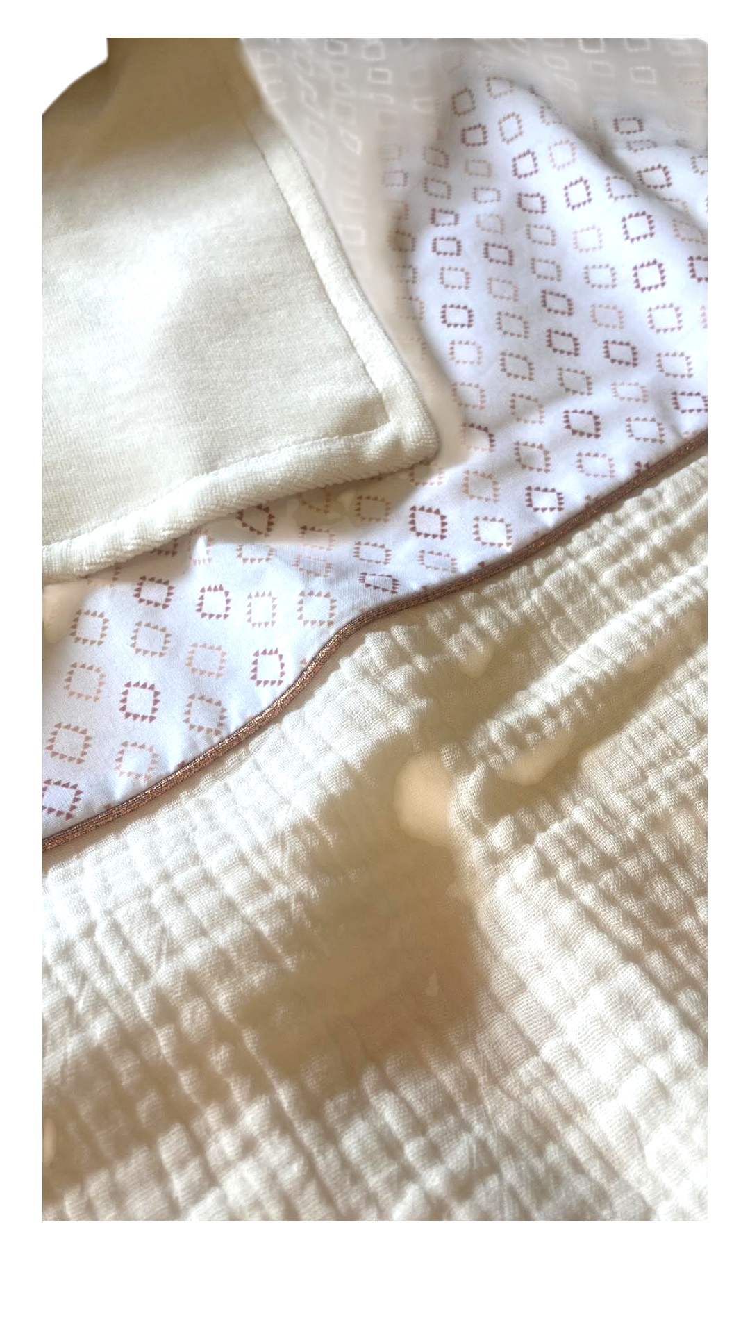 couverture plaid bébé coton bio gaze motifs (5)