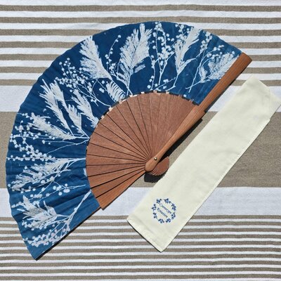 sab16 eventail cyanotype mimosa23