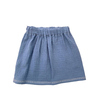 jupe fille double gaze bleu pastel-Photoroom